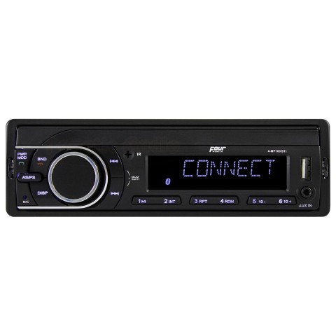 Automagnetola Four Mobile 4-MP100BTI MP3, USB, AUX, Bluetooth (Marine)